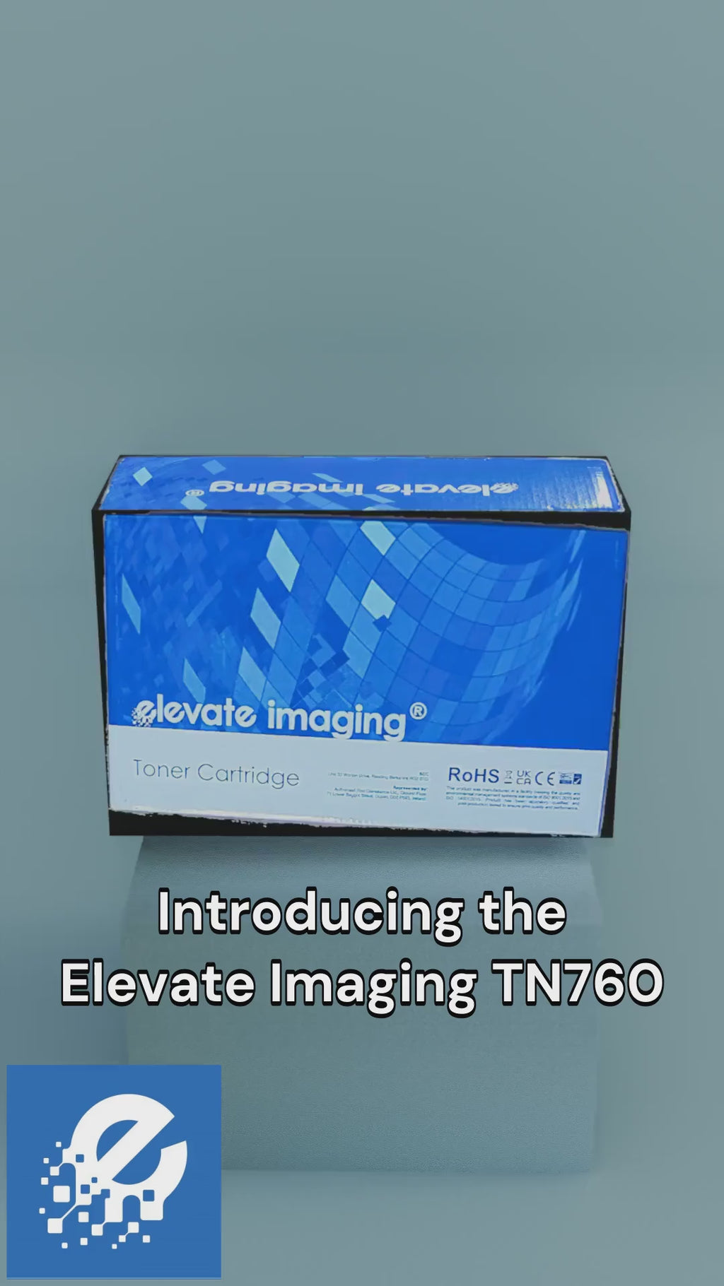 Elevate Imaging Compatible Brother TN760 – Monochrome, rendement de 3 000 pages