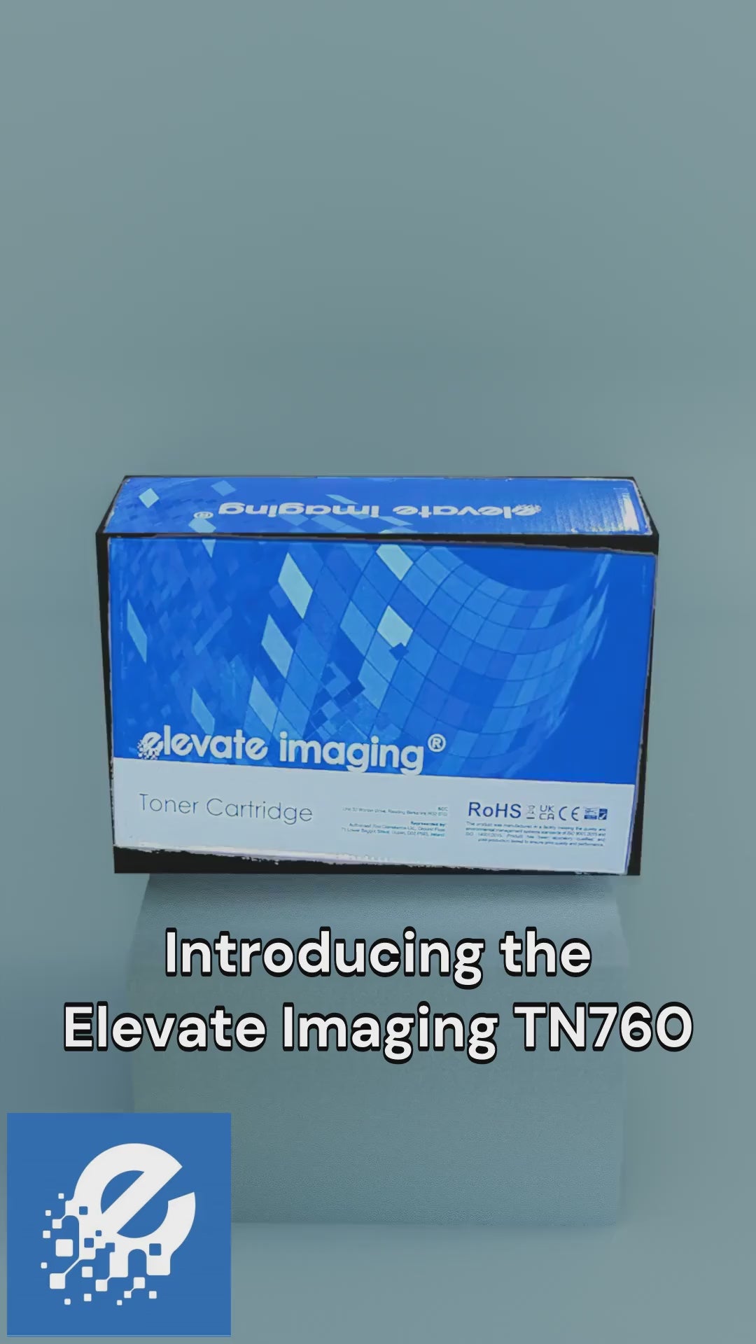 Elevate Imaging Compatible Brother TN760 – Monochrome, rendement de 3 000 pages